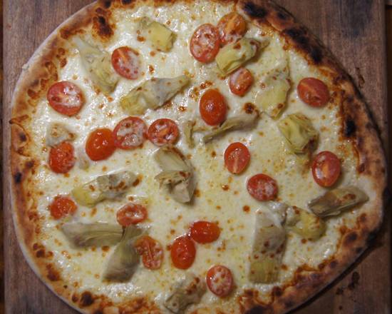Order Pizza Artichoke Pesto food online from The Pasta Box store, Miami on bringmethat.com