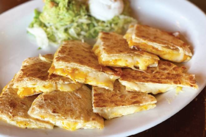 Order Cheese Quesadilla food online from Hacienda Colorado store, Denver on bringmethat.com