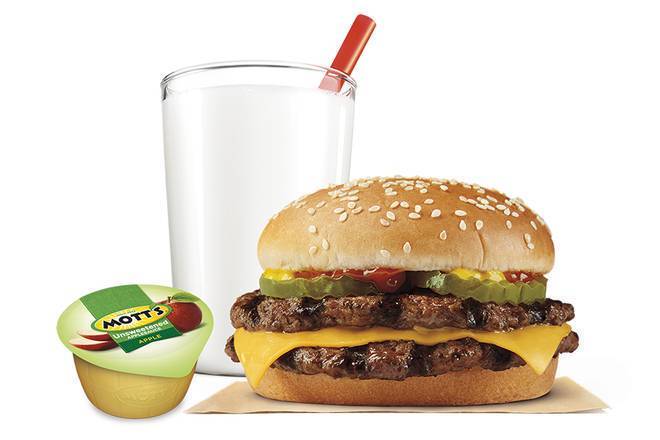 Order King Jr™ Meal - DOUBLE Cheeseburger food online from Burger King store, St Petersburg on bringmethat.com
