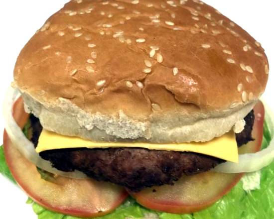 Order 1/4 LB Cheeseburger  food online from Kenny's Sub Shop store, Beltsville on bringmethat.com