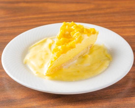 Order Mango Mousse Cake food online from The Portofino Restaurant store, Arlington on bringmethat.com