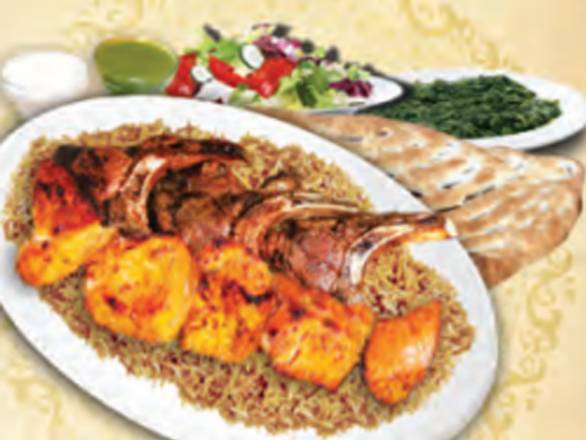 Order Lamb Chops and Chicken Tikka (3 pcs) food online from Afghan Kabab House store, Carnegie on bringmethat.com