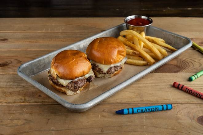 Order Kids Burgers food online from Bar Louie store, Orlando on bringmethat.com