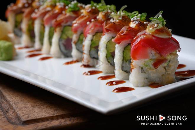 Order Sobe Signature Roll food online from Sushi Song Key West store, Key West on bringmethat.com