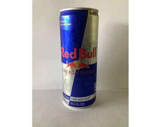 Order Red Bull 8oz food online from Carib Grill Caribbean Restaurant store, Upper Darby on bringmethat.com
