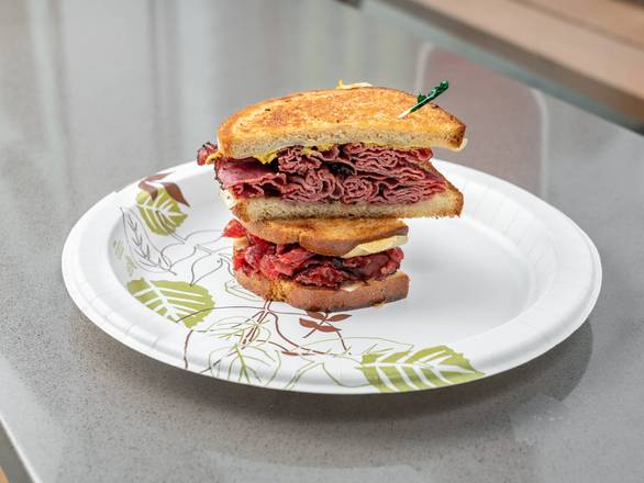 Order Hot Pastrami and Swiss (#10) food online from Corbo Deli And Pizza store, Stamford on bringmethat.com
