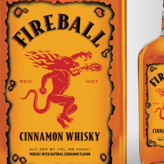 Order Fireball 375ML  33% ABV  food online from Princess Liquors store, Port Saint Lucie on bringmethat.com