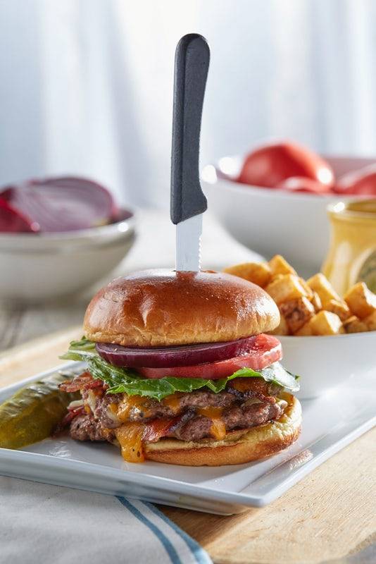 Order Classic Bacon Burger - Gluten Friendly food online from Another Broken Egg store, Mountain Brook on bringmethat.com