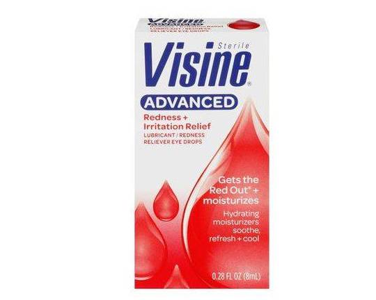 Order Visine Eye Drops (0.28 oz) food online from Shell store, Tampa on bringmethat.com