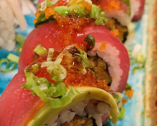 Order AJ Roll food online from Samurai Sushi store, Heathrow on bringmethat.com