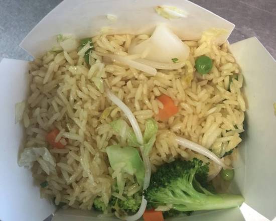 Order Vegetable Fried Rice food online from China Express store, Minneapolis on bringmethat.com