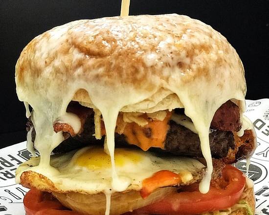 Order Cheese Grattin Mix Burger food online from Burger Legend store, Altamonte Springs on bringmethat.com