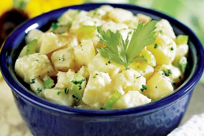 Order Potato Salad (Single Serving) food online from Honey Baked Ham store, Clarksburg on bringmethat.com