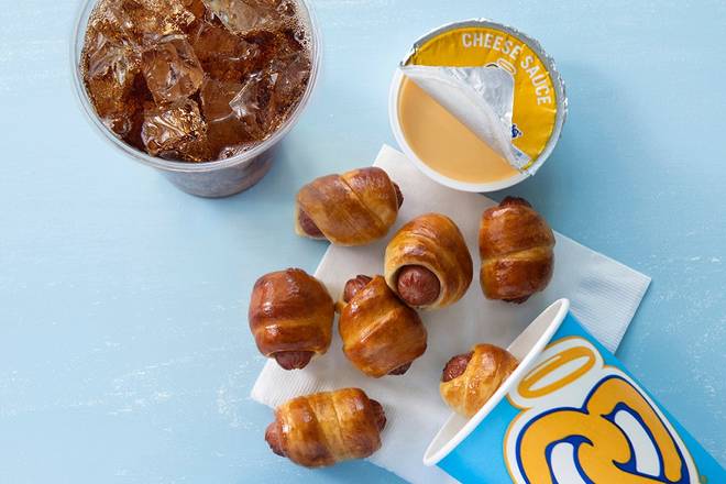 Order Mini Pretzel Dogs Bundle food online from Auntie Anne's - 1590 Dunlawton Ave store, Port Orange on bringmethat.com