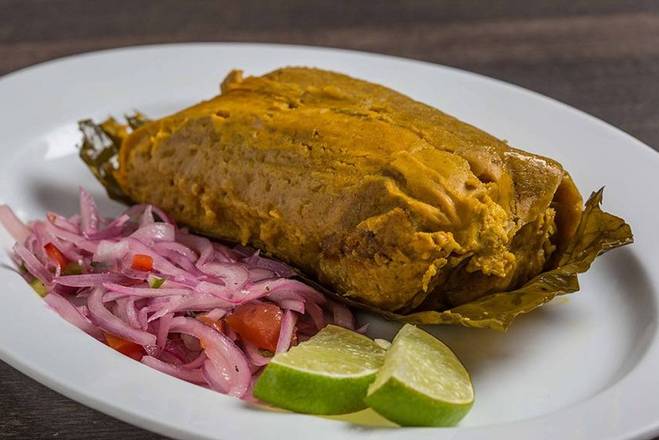Order Bollo de Pescado food online from El Guayaquileno Restaurant store, Elmhurst on bringmethat.com