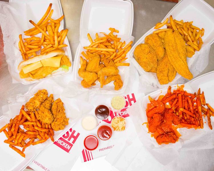 Order J&J fish and Chicken (76th st) Menu Delivery【Menu & Prices