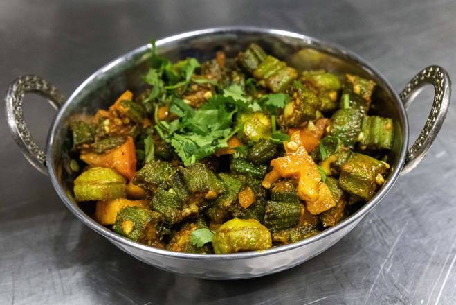 Order Bhindi Masala food online from Hot Masala Bistro store, Camp Hill on bringmethat.com
