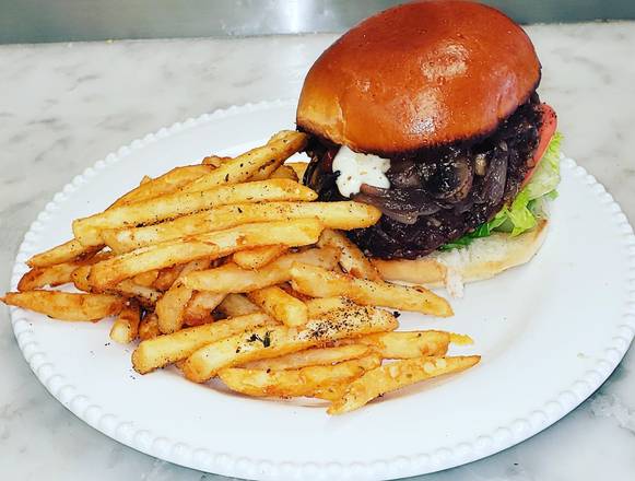 Order Vegan Homemade Impossible Burger food online from Pizzanada store, Bloomfield on bringmethat.com