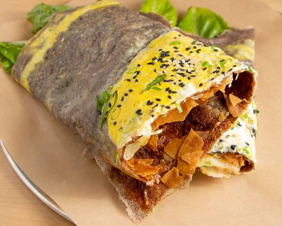Order Crepe (Batter-1) 紫米绿豆煎饼 food online from One Plus store, Berkeley on bringmethat.com