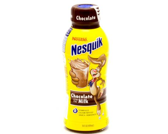 Order Nesquik Chocolate Milk 14oz food online from Fresko Market store, Miami on bringmethat.com