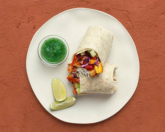 Order Tandoori Chicken Burrito food online from Tandoori Taco store, McAllen on bringmethat.com