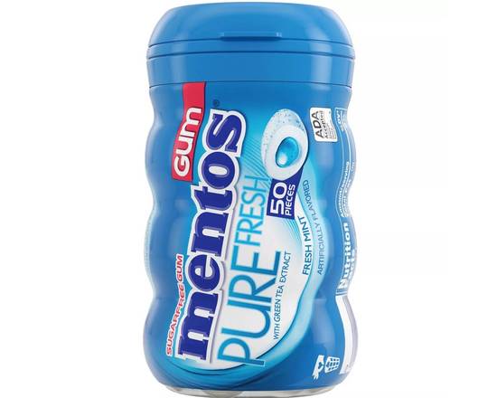 Order Mentos Fresh Mint Gum - 50ct food online from Trumbull Super Stop store, Trumbull on bringmethat.com