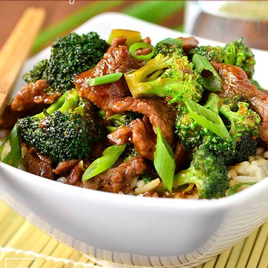 Order 67. Beef with Broccoli food online from Excel Chinese Restaurant store, South Chesterfield on bringmethat.com