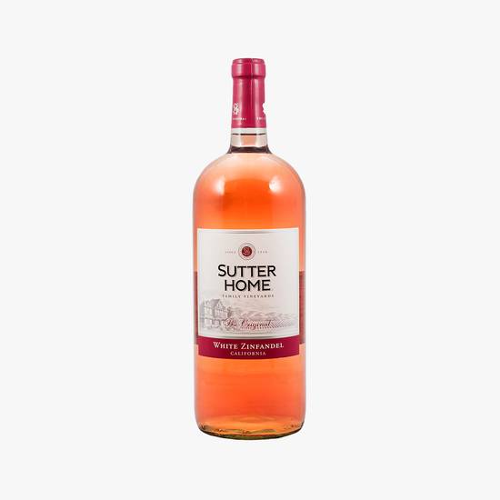 Order Sutter Home California White Zinfandel food online from Fine Wine & Spirits Warehouse store, Tampa on bringmethat.com