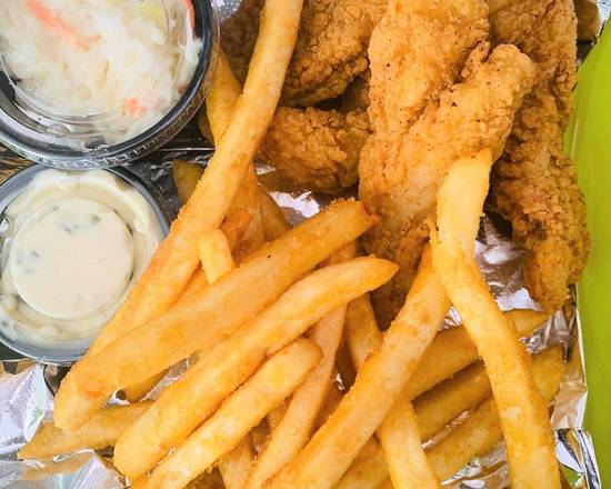 Order Chicken Tenders Basket food online from The Munchie Machine store, Cape Coral on bringmethat.com