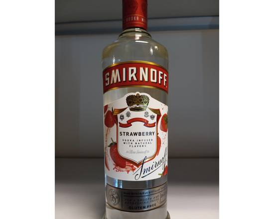 Order Smirnoff, 750M, Vodka, 70-Proof, Strawberry food online from Lynch Liquor & Tobacco store, PINELLAS PARK on bringmethat.com