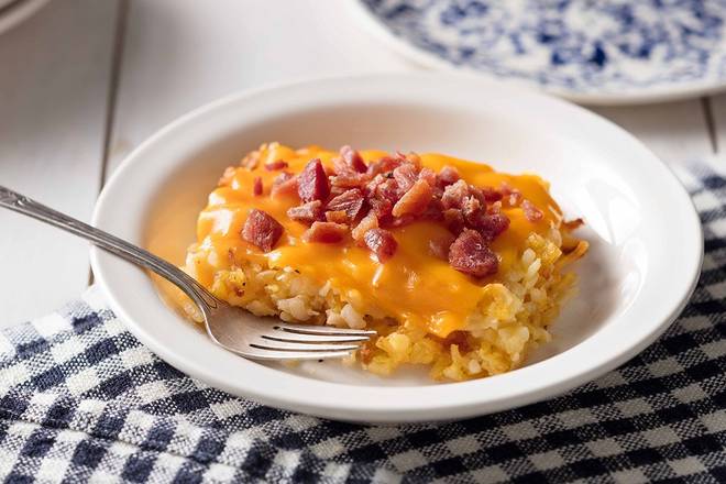 Order Loaded Hashbrown Casserole  food online from The Pancake Kitchen By Cracker Barrel store, Nashville on bringmethat.com