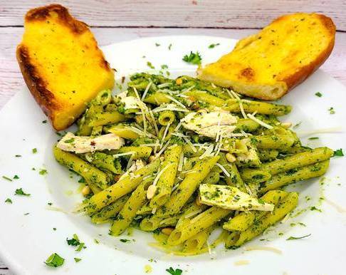 Order Best O’pesto Pasta food online from Selma Chicago Pizzeria store, Rancho Santa Margarita on bringmethat.com