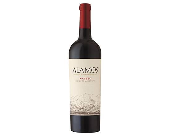 Order Alamos Malbec Argentina, 750mL red wine (13.5% ABV) food online from Bellerose Wines & Liquor store, Queens on bringmethat.com