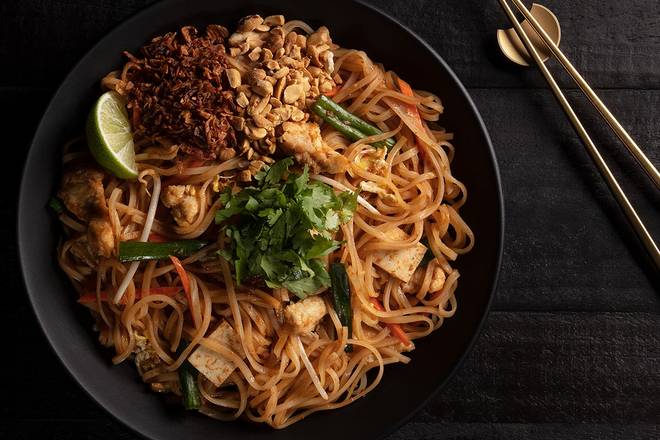 Order Gluten Free | Chicken Pad Thai food online from P.F. Chang's China Bistro store, McAllen on bringmethat.com