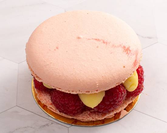 Macaron aux fruits rouges 