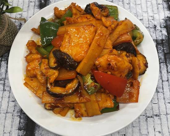 Order 鱼香鸡柳  Chicken Breast w/ Hot Spicy Garlic Sauce️ food online from Fashion Wok store, Sunnyvale on bringmethat.com