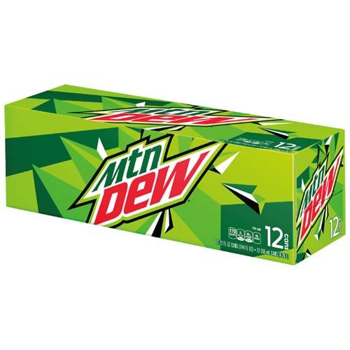 Order MOUNTAIN DEW 12Z 12PK CAN food online from Walgreens store, Maysville on bringmethat.com