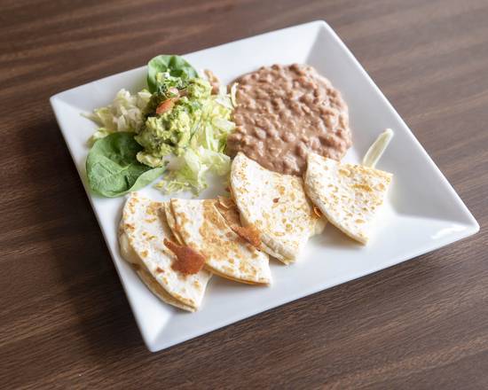 Order Quesadilla Plate food online from Pueblo Viejo store, Austin on bringmethat.com