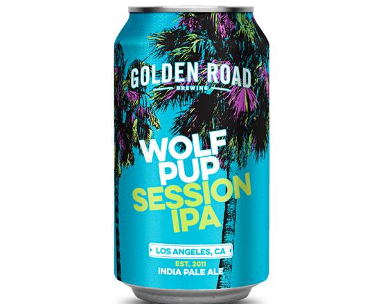 Order Golden Road Wolf Pup IPA, 12oz canned beer (4.8% ABV) food online from 33 Taps store, Los Angeles on bringmethat.com