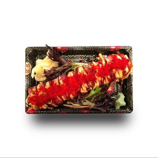 Order Red Bird Roll food online from SUSHI KOI store, St Louis on bringmethat.com