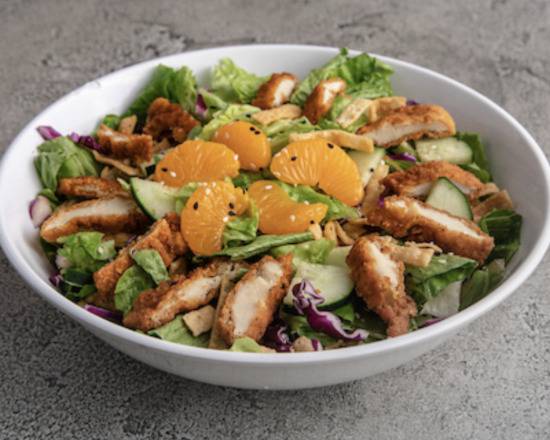 Order Asian Crispy Chicken Salad food online from Miracle Mile Delicatessen store, Phoenix on bringmethat.com