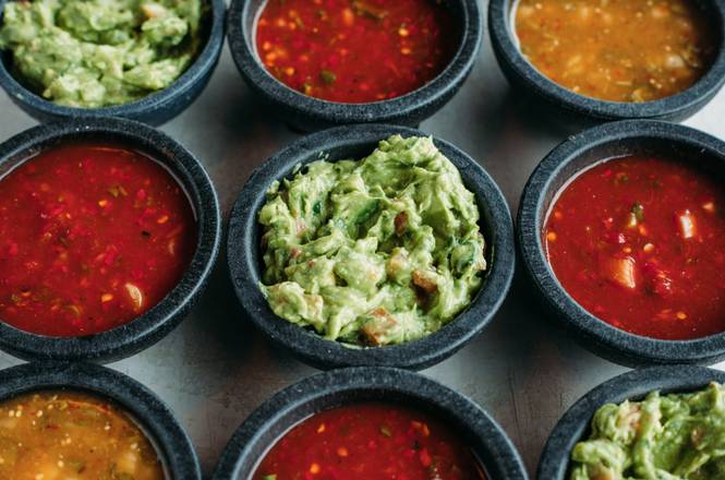 Order Side Guacamole food online from La Palmera store, seattle on bringmethat.com