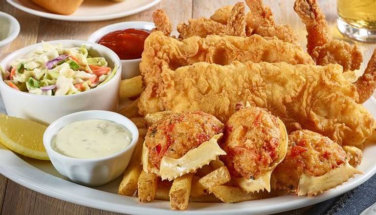 Order Seafood Combo Platter* food online from O'charley store, Evansville on bringmethat.com