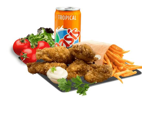 Menu - Bucket 10 Tenders ® 🍗🍟🍟 🥤🥤