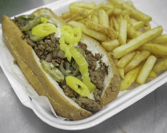 Order Chicken Philly food online from J Lemon Pepper Fish & Chicken store, Jacksonville on bringmethat.com