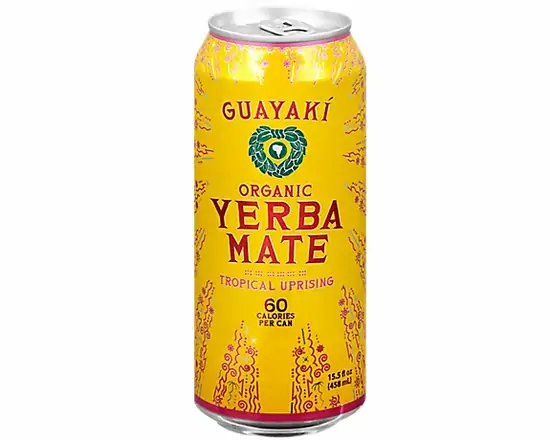 Order Guayaki Organic Yerba Mate Low Cal Tropical Uprising food online from Bangkok Fusion Café store, Saint Petersburg on bringmethat.com