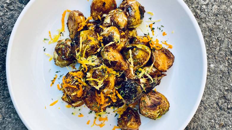 Order Roasted Harvest Brussels Sprouts food online from Toscana By Fabio Viviani store, Arlington Heights on bringmethat.com