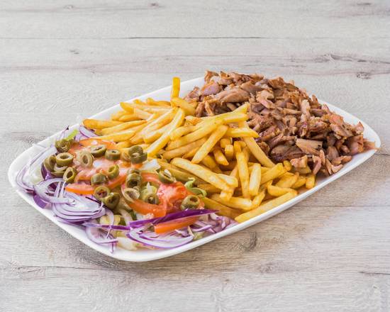 Menu assiette Grec