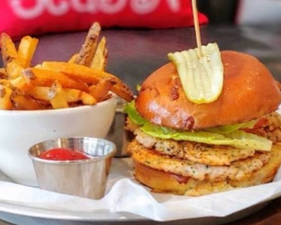 Order Blackened Chicken Burger food online from Bantam + Biddy store, Chattanooga on bringmethat.com