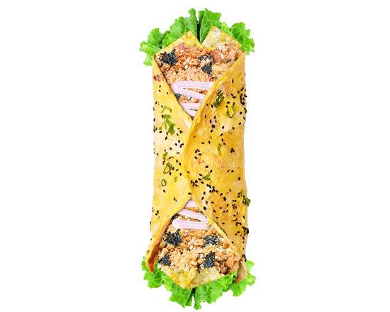 Order 芝士芋泥咸蛋黄海苔肉松煎饼 Taro Cheese Salty Yolk Seaweed Meat Floss food online from Meandcrepe store, Rowland Heights on bringmethat.com